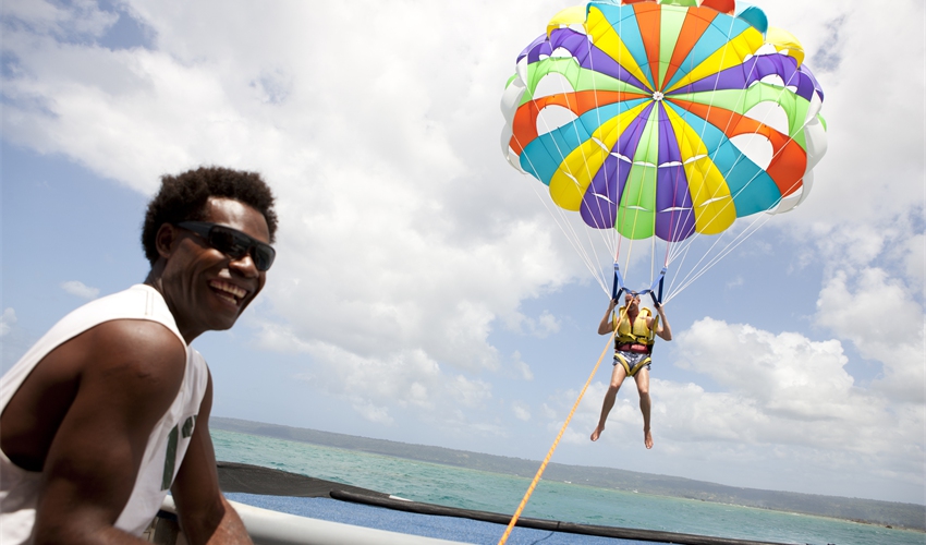 Enjoy The Thrill of Parasailing